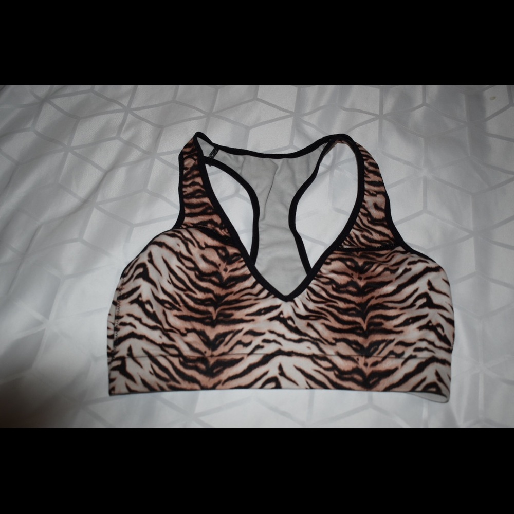 PINK Tiger Yoga Sports Bra S